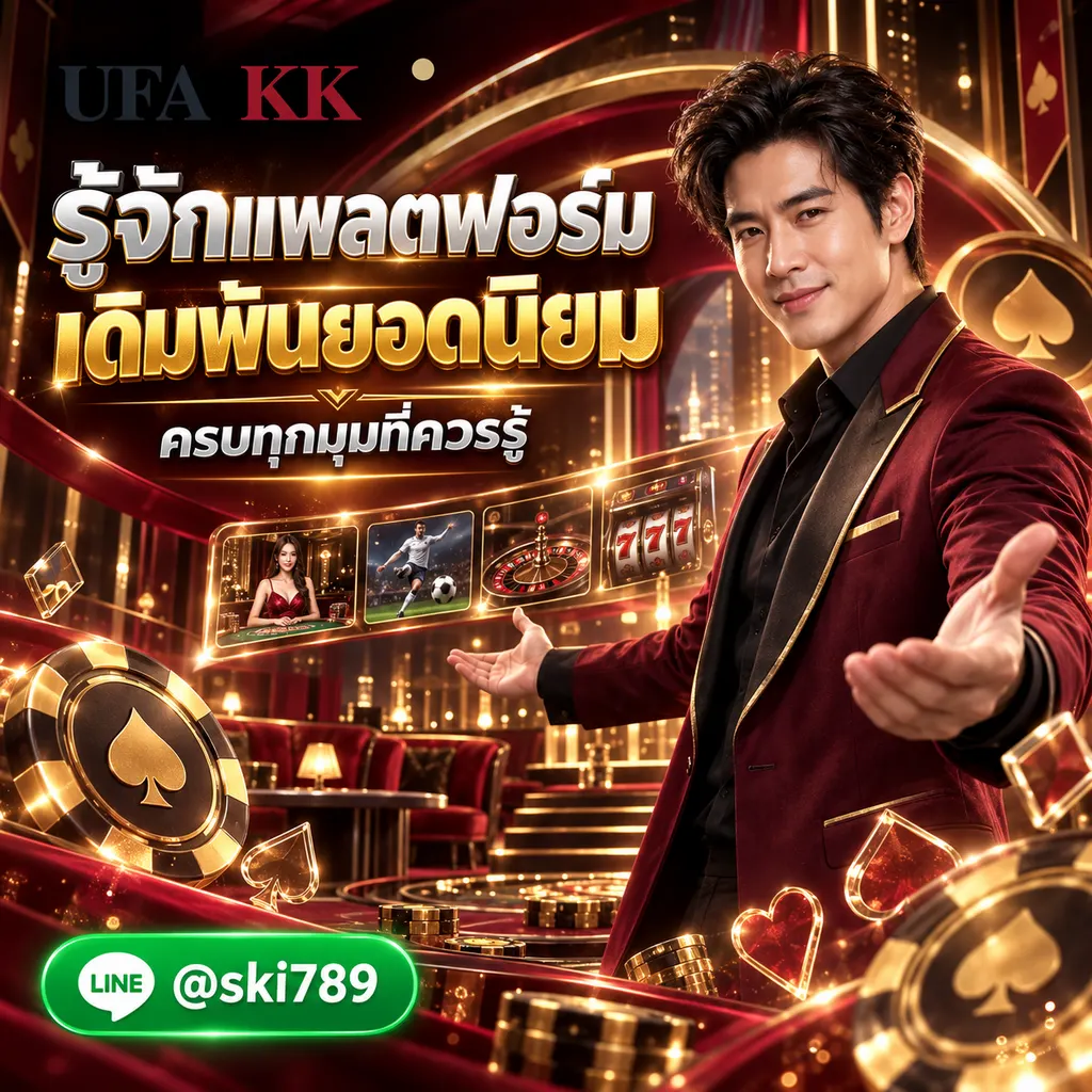 UFAXX ทำความรู้จักแพลตฟอร์มการเดิมพันออนไลน์ยอดนิยม